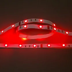 LED Strip Flexible LED SMD 5050, 12V, 7.2W/m, ROT, 500cm, dimmbar