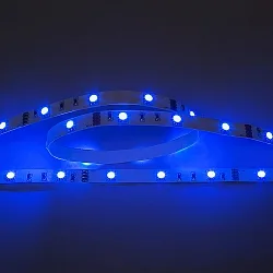 LED Strip Flexible LED SMD 5050, 12V, 7.2W/m, BLAU, 500cm, dimmbar