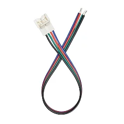 Zubehör für Flexible LED SMD 5050 RGB - Anschlusskabel, 5er Set