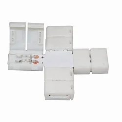 Zubehör für Flexible LED SMD 3528 - Kreuz-Verbinder, 2-polig, 5er Set