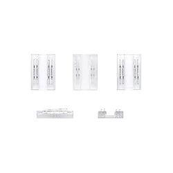 Flexible LED COB RGB/TUN Verbinder starr 10/4, 5er Set