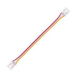 Flexible LED COB Verbinder flexibel 10/3, 5er Set