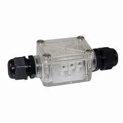 Verteilerbox 2-fach, IP67, mit PG-Verschraubung M20