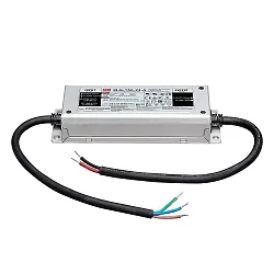 Outdoor LED Betriebsgerät, IP67, sek. 24V DC, SK1, schaltbar, Metallgehäuse, 2x 300 Anschlusskabel (offen), 0-150W
