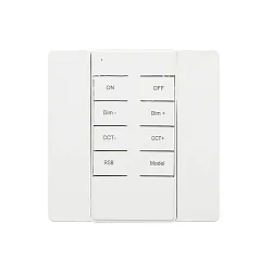 remote control SMARTMATIC PWM-5 8A RF/BT with output for radio control signal (RF), white