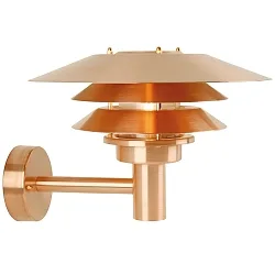Nordlux Außenleuchte VENØ Wandleuchte, E27, IP54, Kupfer