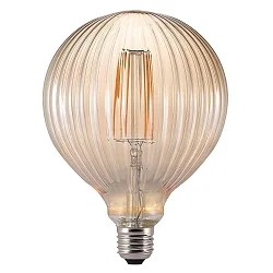 LED Leuchtmittel DECO G125 AVRA, E27, 2W, 2200K, 200lm, nicht dimmbar, bernstein