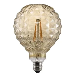 LED Leuchtmittel DECO G125 AVRA, E27, 2W, 2200K, 200lm, nicht dimmbar, bernstein