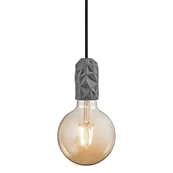 Pendelleuchte HANG, E27, IP20, grau