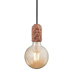 Pendelleuchte HANG, E27, IP20, terracotta