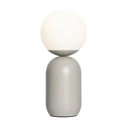 Tischleuchte NOTTI, E14, IP20, grau