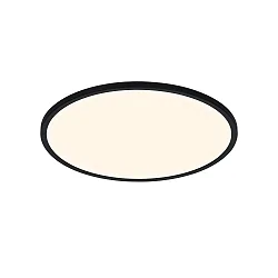 LED Bad-Deckenleuchte OJA 42 SCENE SELECT, IP54, mit Nachtlicht, 19W 3000/4000K (CCT) 2100lm 120°, schaltbar, schwarz