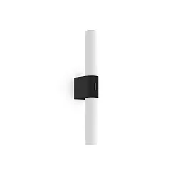 LED Spiegelleuchte HELVA DOUBLE BASIC, IP44, 9W 3000K 900lm, CRi >90, schaltbar, Schwarz