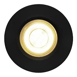 Outdoor LED Einbau-Downlight DORADO SMART, 1er-Set, IP65, 4.7W 2200-6500K 360lm, Bluetooth steuerbar, dimmbar, schwarz