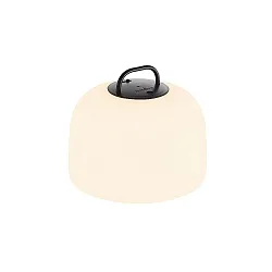 LED Mobile Leuchte KETTLE 22 Portable, IP65, 4.8W 2700K 300lm, 3-Stufen Dimmer, schwarz/weiß