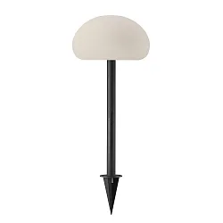 Mobile Outdoor LED Akku-Spießleuchte SPONGE 20, IP65, 4.8W 2700K 300lm, dimmbar, schwarz/weiß