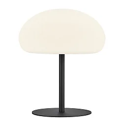 Mobile Outdoor LED Akku-Tischleuchte SPONGE 34, IP65, 6.8W 2700K 450lm, dimmbar, schwarz/weiß