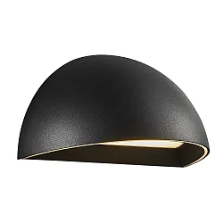 LED Außenwandleuchte ARCUS SMART, IP54, 9.5W 2700K 440lm, Bluetooth steuerbar, dimmbar, schwarz