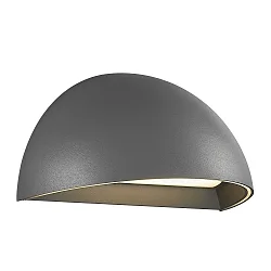 LED Außenwandleuchte ARCUS SMART, IP54, 9.5W 2700K 440lm, Bluetooth steuerbar, dimmbar, grau