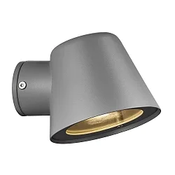 Wandleuchte ALERIA Außenleuchte, GU10, IP44, grau