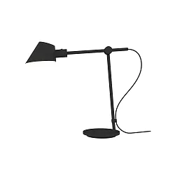 Tischleuchte STAY LONG, E27, IP20, schwarz