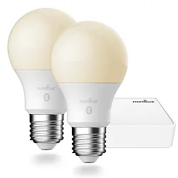 Smart Startkit EU, 2x E27, 7W, 2200-6500K, 900lm, weiß