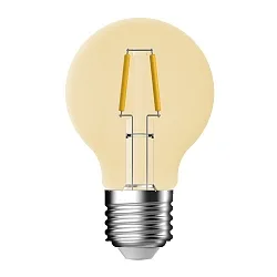 LED Leuchtmittel DECO G45, E27, 4,2W, 2500K, 400lm, dimmbar, gold