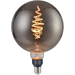 LED Leuchtmittel DECO G200 SPIRAL, E27, 8,5W, 1800K, 200lm, dimmbar, rauchfarben
