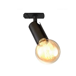 1-phase spot LINK OPEN E27 IP20, black matt 