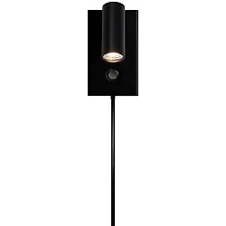 LED Wall luminaire OMARI, 3,2W, 2700K, black