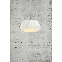 Pendant luminaire DICTE 53, E27, white