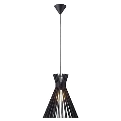 Pendelleuchte GROA 34, E27, IP20, dimmbar, schwarz