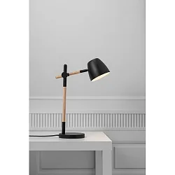 Table lamp THEO, GU10, black