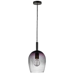 Pendant luminaire UMA 18, E27, smoky