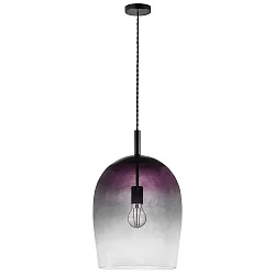 Pendant luminaire UMA 30, E27, smoky