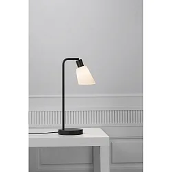 Table lamp MOLLI, E14, black/opal