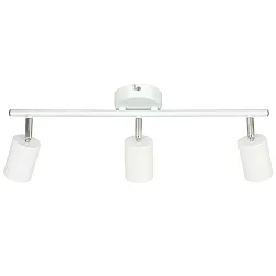 Nordlux LED Spot track EXPLORE, 3 flames, GU10, IP20, white