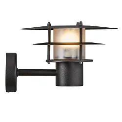Outdoor Wall luminaire BASTIA 24, E14, IP54, black