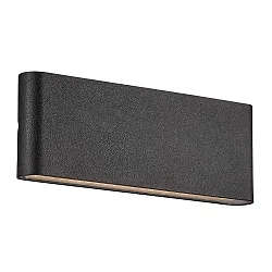 LED Outdoor Wall luminaire KINVER 26, 10W, 3000K, IP54, black