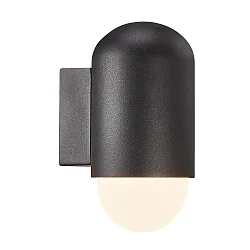 Outdoor Wall luminaire HEKA, E27, IP44, black