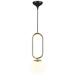 Pendelleuchte SHAPES 27, E27, Messing