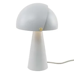 Table lamp ALIGN, E27, grey