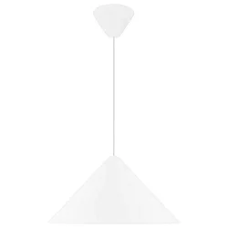 Pendant luminaire NONO 49, E27, white