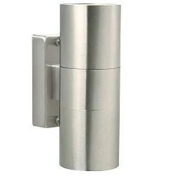 Außenwandleuchte TIN DOUBLE, IP54, Up/Down, 2x GU10 max. 35W