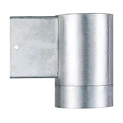 outdoor wall luminaire TIN MAXI GU10 IP54, mat, galvanised 