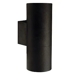 Außenwandleuchte TIN MAXI, IP54, Up/Down, 2x GU10 max. 35W, Schwarz