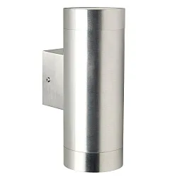 Außenwandleuchte TIN MAXI, IP54, Up/Down, 2x GU10 max. 35W, Aluminium