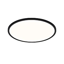 LED Bad-Deckenleuchte OJA 42 CCT, IP54, 19W 3000/4000K (DIP) 2200lm 120°, schaltbar, schwarz