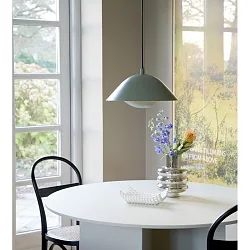 pendant luminaire FREYA 35 E27 IP20, green, matt 