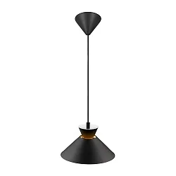 pendant luminaire DIAL 25 E27 IP20, black 
